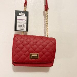 MINI RED PURSE! NWT!
